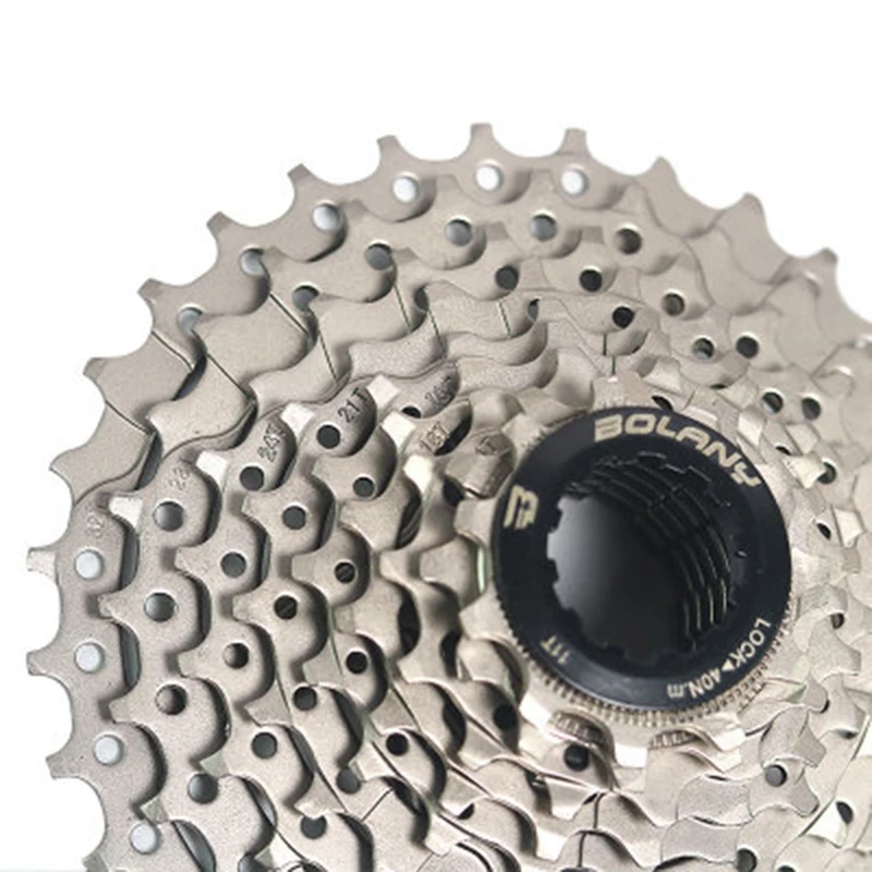 

BOLANY 9 Speed Mountain Bike Cassette 11-32T MTB Bicycle Hollow Freewheel Cog