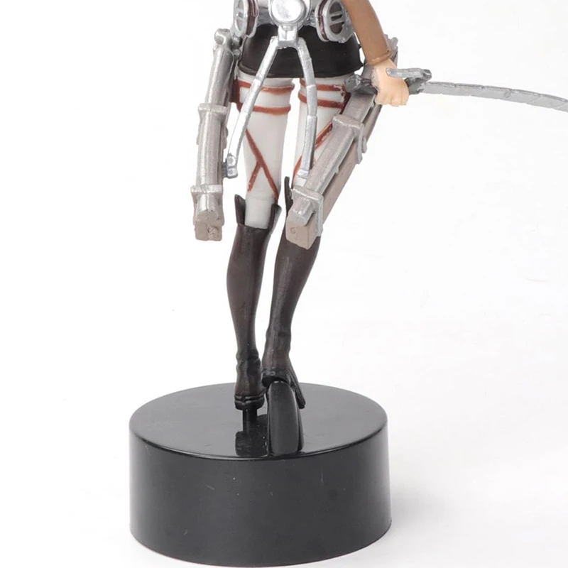 

Attack On Titan Anime Figure Movie 14CM Mikasa Ackerman PVC Eren Jaeger Levi Gift Favorites Figma Toys Model Quality Assurance