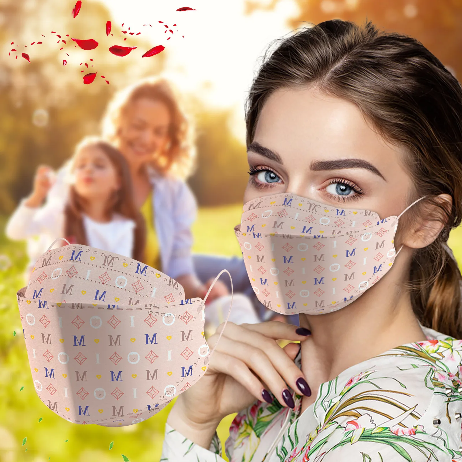 Открытый Маска Тканевая рыбы Mascarillas 10/20 штук одноразовые крышки рта фильтр