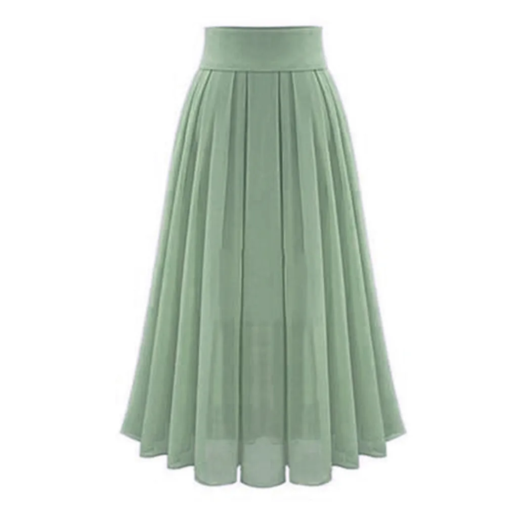 

Women's Sexy Party Chiffion High Waist Lace-up Hip Long Skirt Fashion Female Straight Long Skirts Jupes