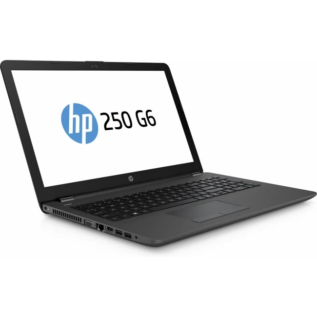 Ноутбук HP 250 G6 5PP07EA Intel Core i3 7020U/4Gb/128Gb SSD/DVD-RW/15.6&quot FHD/Intel HD Graphics 620/Cam/WiFi+BT/DOS/Dark Grey |