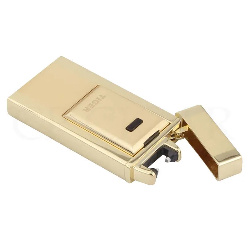 GALINER Metal Lighter Windproof Electric Arc Cigarette Lighters Usb Charging Cigar Pocket TIGER Electronic | Дом и сад