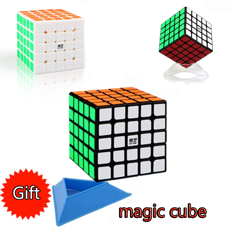 

New 4 Pcs Brain Teaser Magic Speed Cubes 2nd order 3rd order Fourth order Stickers Speed Cubes Set Cube base cubo magico
