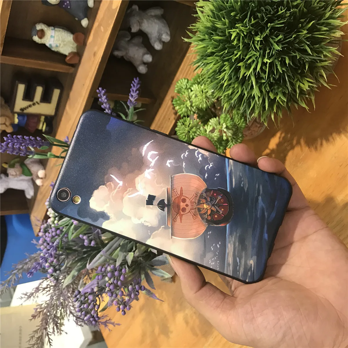 Темно-синий One Piece funda Case for iphone 11 Pro Max Japan Anime Luffy Zoro Naruto TPU back cover for iPhone XR XS Max 8 7 6 6S Plus Coque - Цвет: Темно-синий