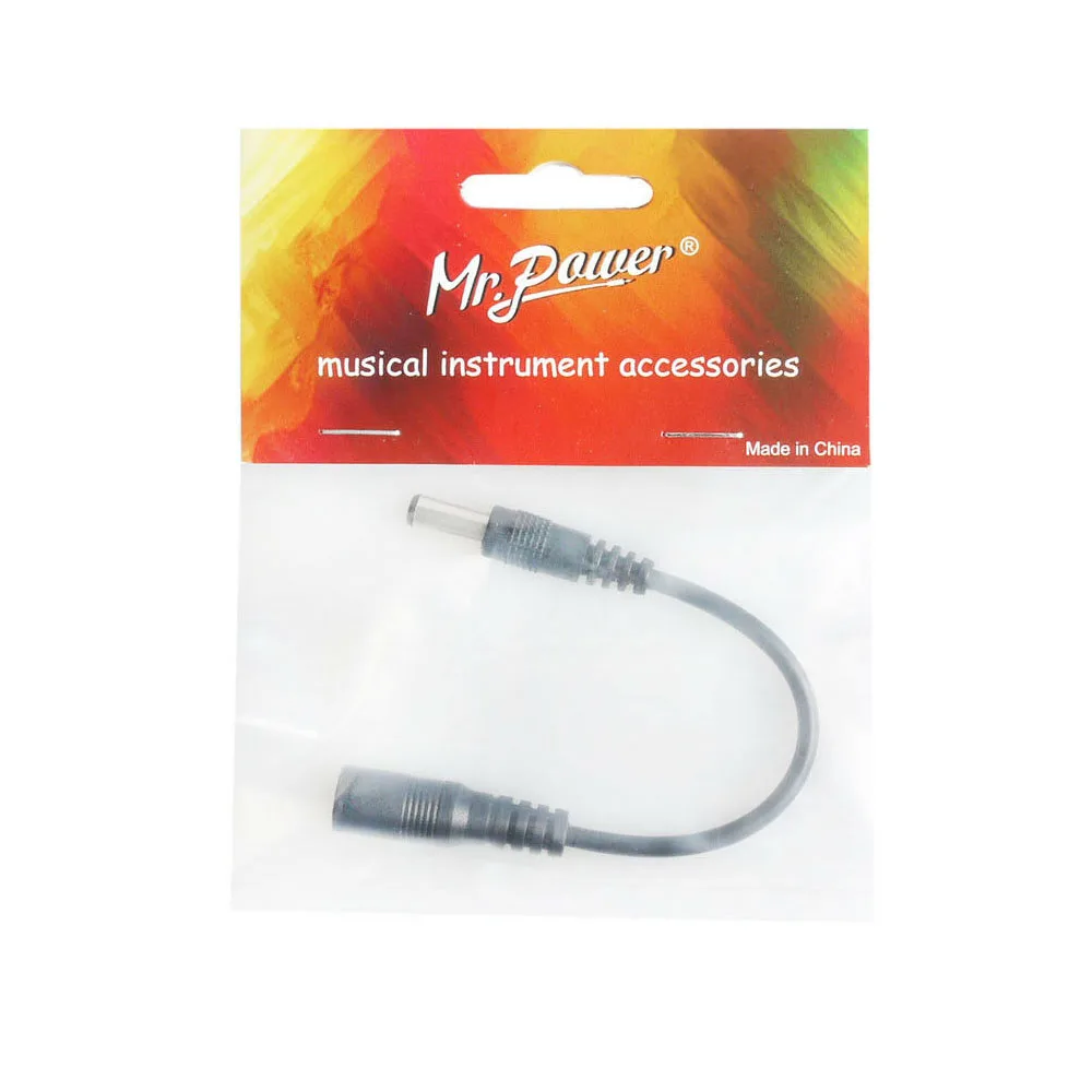 2 4 6 8 10Pcs Guitar Reverse Polarity Converter Lead Cable Black 5.5 x 2.1mm For Electric Effect Pedal Accessories | Спорт и
