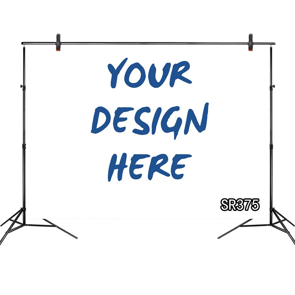 Индивидуальный виниловый тканевый фон из полиэстера на заказ любого размера и