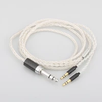 audiocrast carbon fiber 6 35mm headphone upgraded cable for t1 t5p t1mk2 d7100 z7 d7200 edx v2