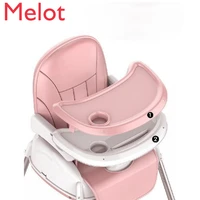 luxury baby dining chair childrens dining seat household multifunctional foldable portable childrens dining table and chair