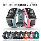 Силиконовый сменный ремешок для часов TomTom Runner 2 3 Spark 3 GPS Sport Watch Tom 2 3 Series
