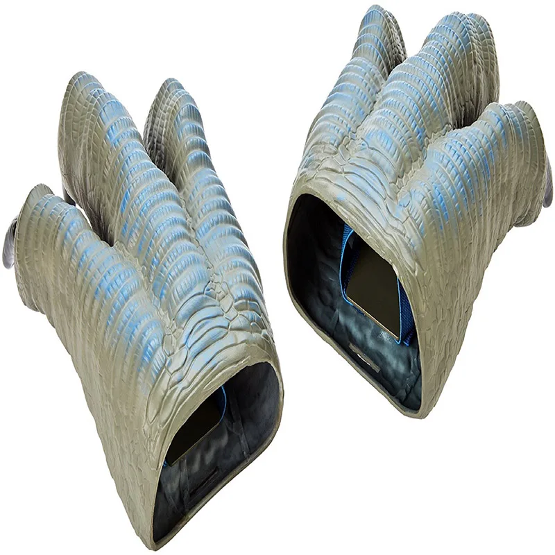 

Mattel Jurassic World Velociraptor Blue Claws Garras Dinosaur Toys Gloves Cosplay Props Halloween Costumes Toy Partysaurus Rex