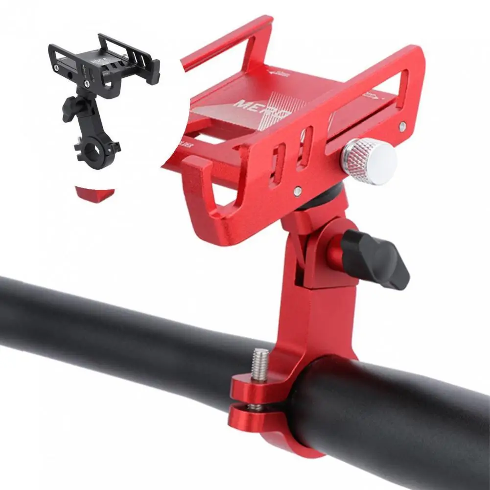 

Shock Absorption Practical Unbreakable Motorcycle Phone Mount Aluminum Alloy Motorcycle Phone Mount Flexible for Bicycle