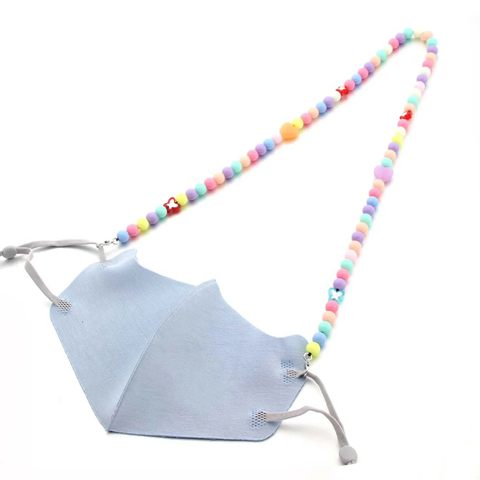 

1pc Face Mask Lanyard Handy&Convenient Safety Mask Rest&Ear Holder Rope Neck Hanging Mask Holder Sujeta Mascarillas