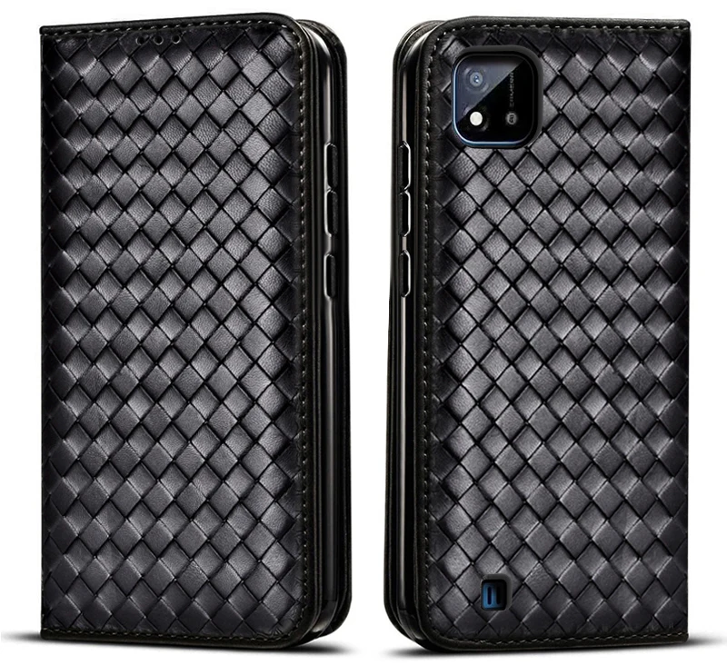 Чехол-кошелек для Realme C11 2021 кожаный чехол-книжка с подставкой чехол C 11 ретро-чехол