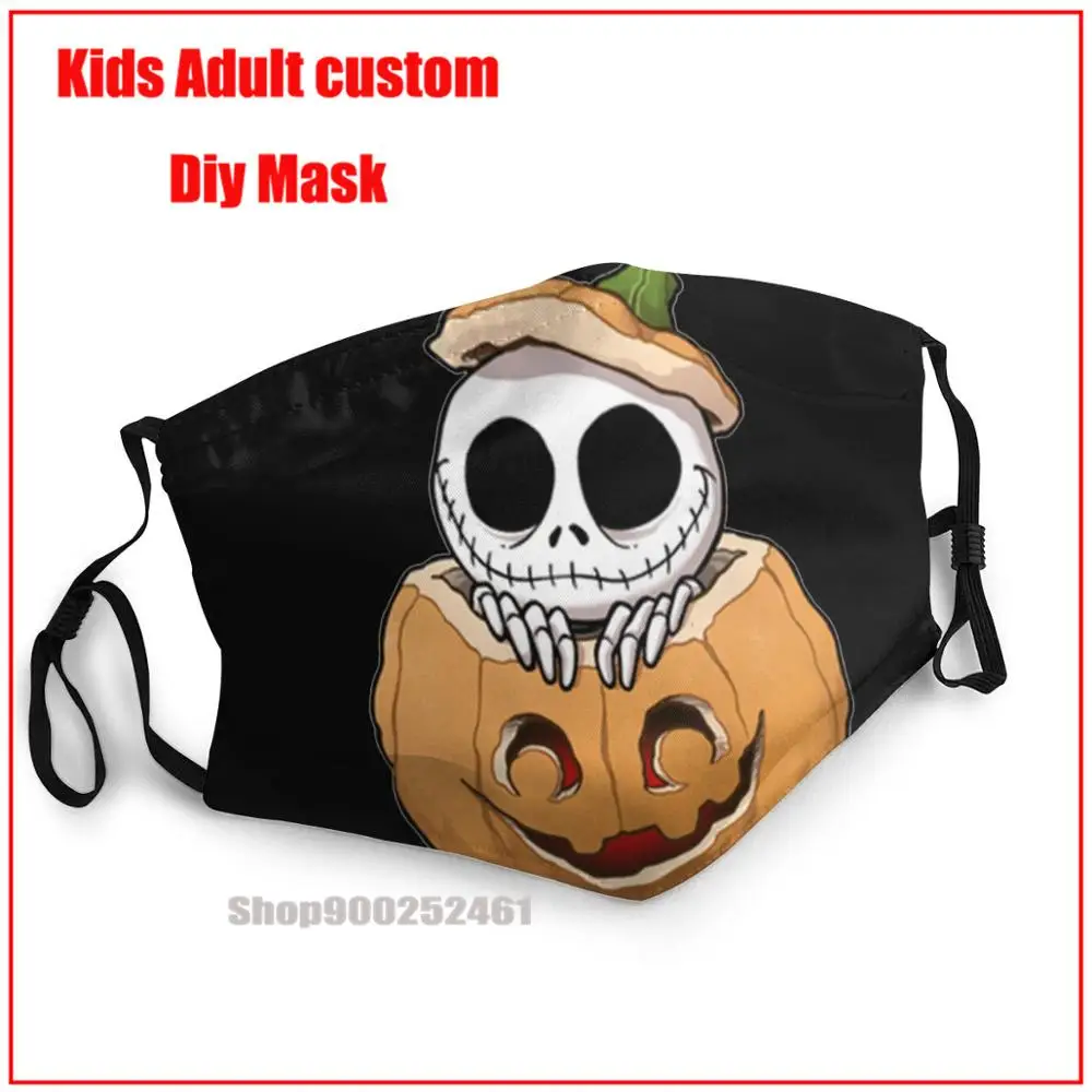 

Милая Тыква король Хэллоуин Дети Spooky Тим Бертон DIY masque adulte lavable многоразовая маска для лица дети uxury дизайнер маска для лица