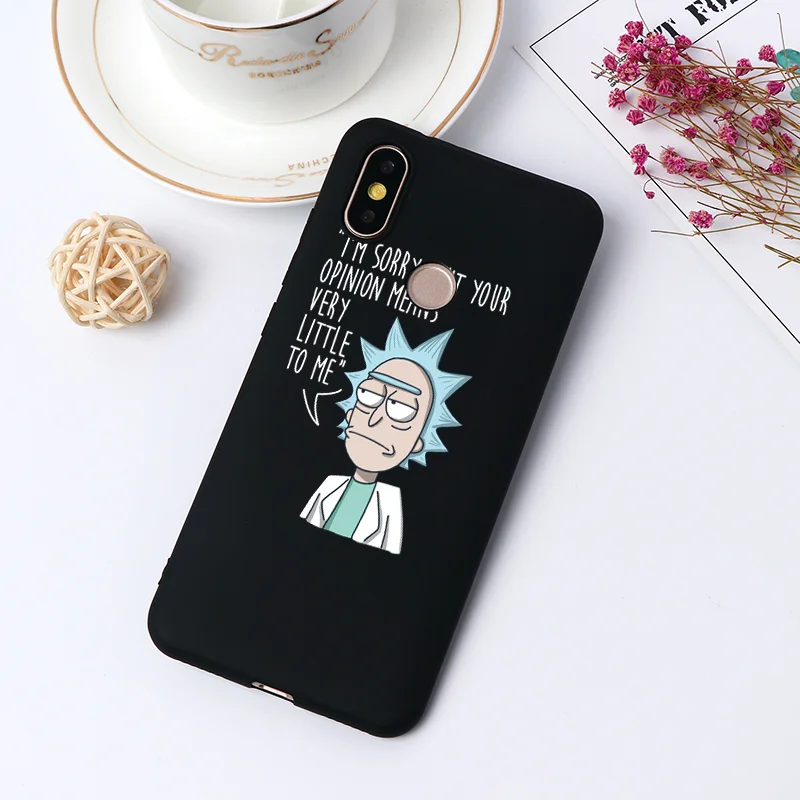 Khe-0rlanfa Матовый чехол из ТПУ с забавным рисунком Рика и Морти для Xiaomi mi 9T Pro A1 A2 6X5X8 Lite 9 SE Red mi K20 7A S2 Note 7 Pro Fundas - Цвет: Khe-0rlanfa