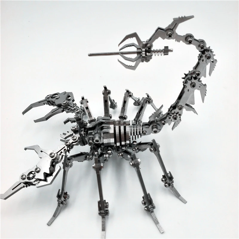 

Steel Warcrafts 3D Metal Puzzle Set Manually Assemble Animal Models with High Difficulty for Adults Kids Gift Collection D1