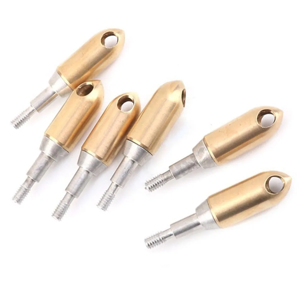 1/2/5 шт Медь железа свист стрелы широких зазубренных наконечника на открытом