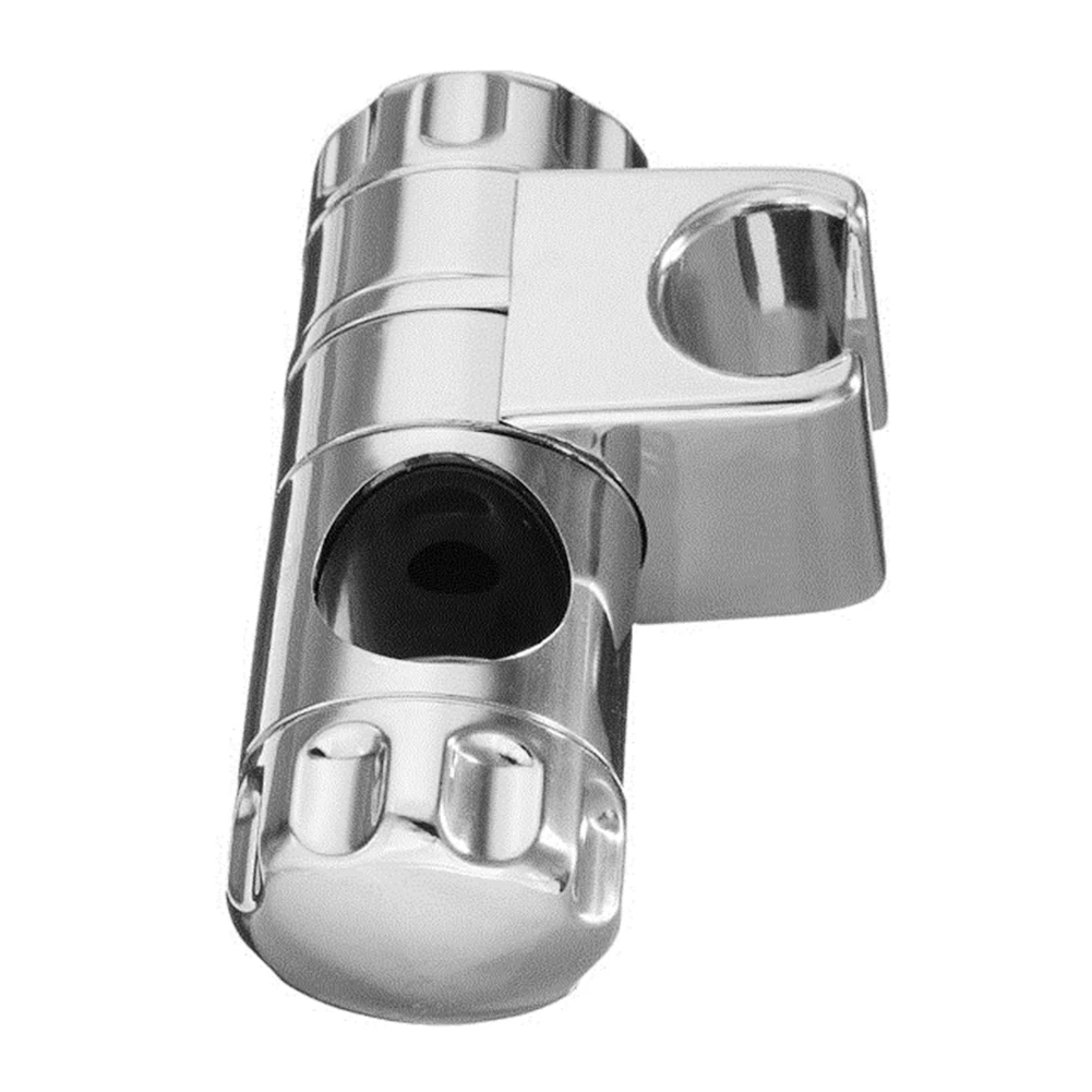 

Shower Holder ABS Plastic Bracket Slide Bar Clamp Tube Replacement Rail Adjustable Bathroom