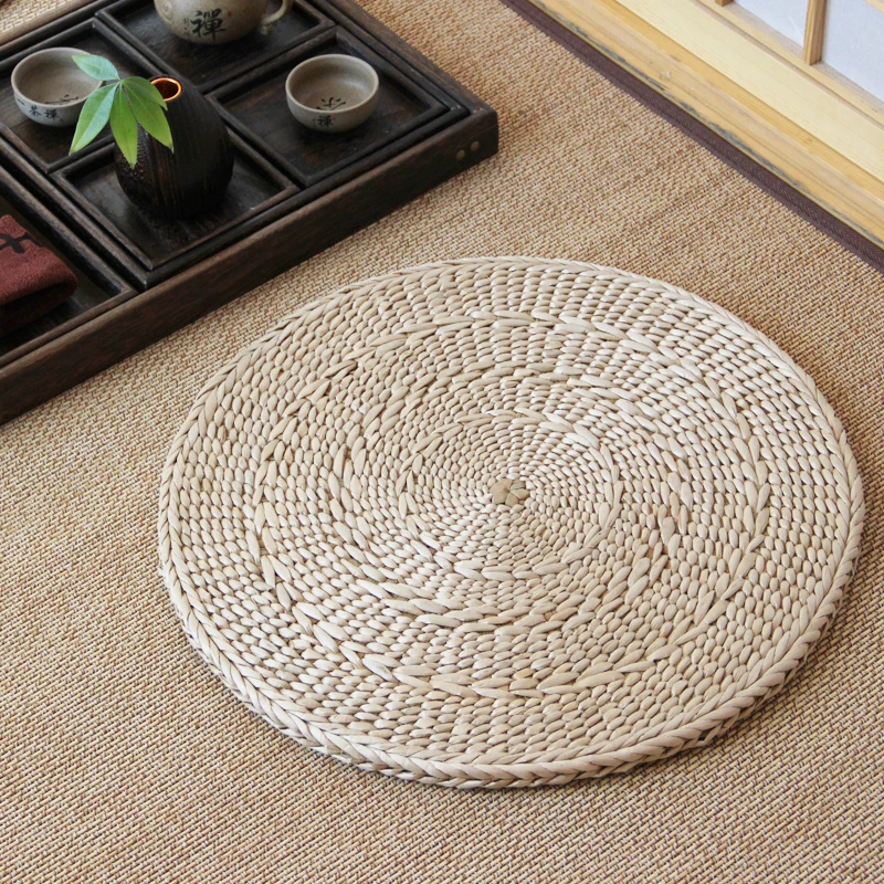 Круглая квадратная Подставка под стакан коврик для сидений Ковров татами