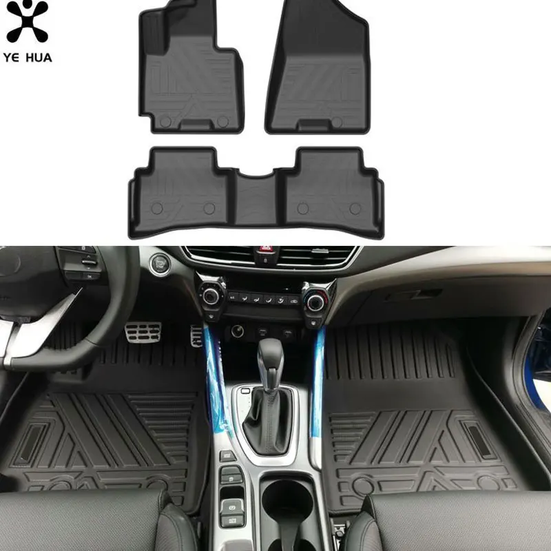 

For Hyundai Tucson 2019 2020 Floor Mat Fits Ultimate All Weather Waterproof 3D Floor Liner Full Set Front & Rear Interior Mats