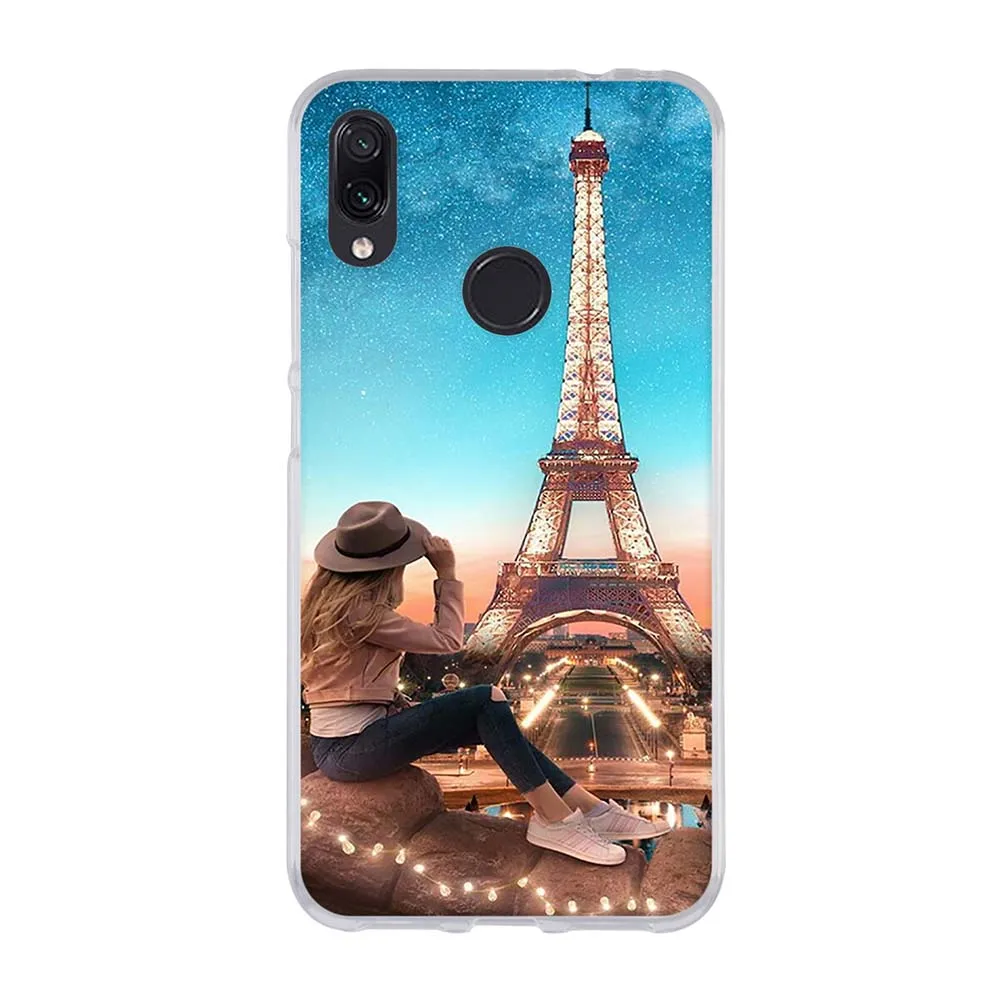 Чехол для Xiaomi Redmi Note 7 Pro силиконовый чехол из ТПУ с изображением животных 7pro