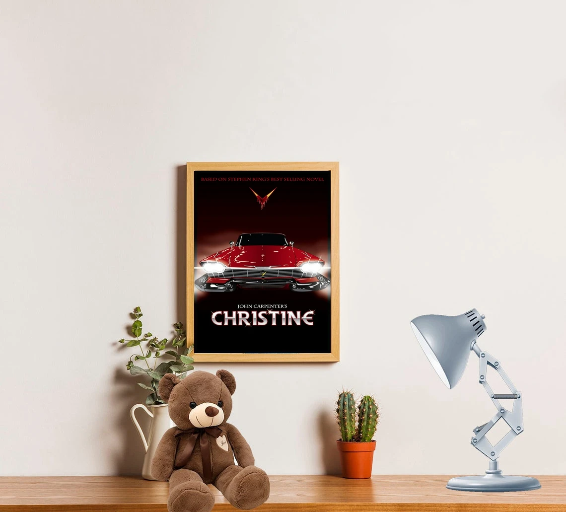 Christine 1983 Classic Horror Movie Canvas Poster Home Wall Painting Decoration (No Frame)