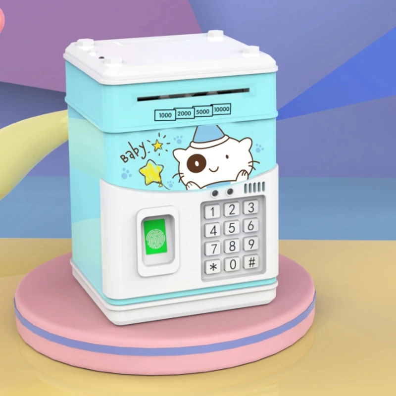 Electronic Piggy Bank Kids Coin with Code Money Banks Box for Safe | Дом и сад
