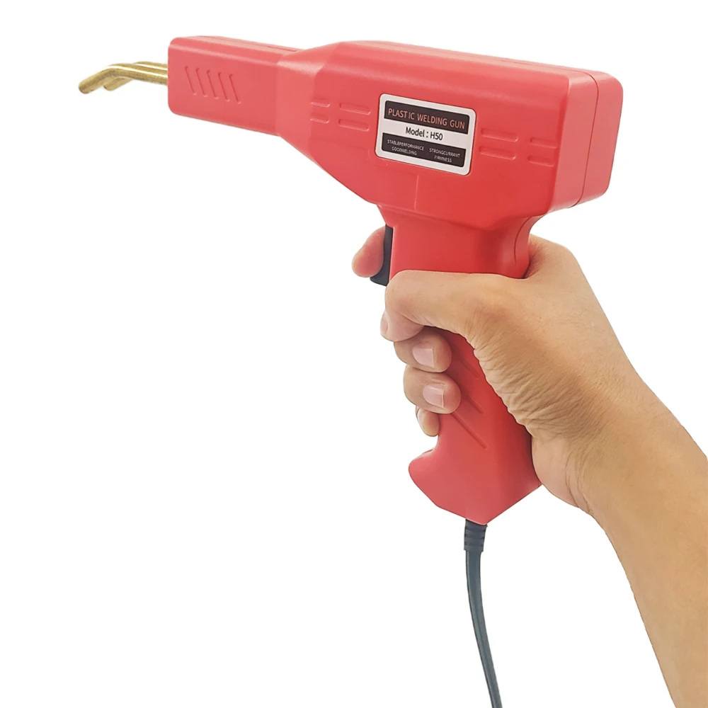 Удобный пластиковый сварочный аппарат горячий степлер паяльник для