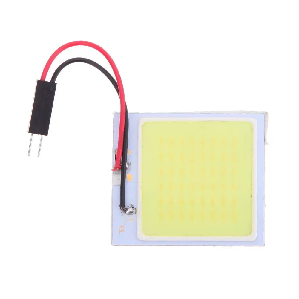 Автомобильная светодиодная лампа Cob 48 SMD супербелая автомобильная для чтения 12 В