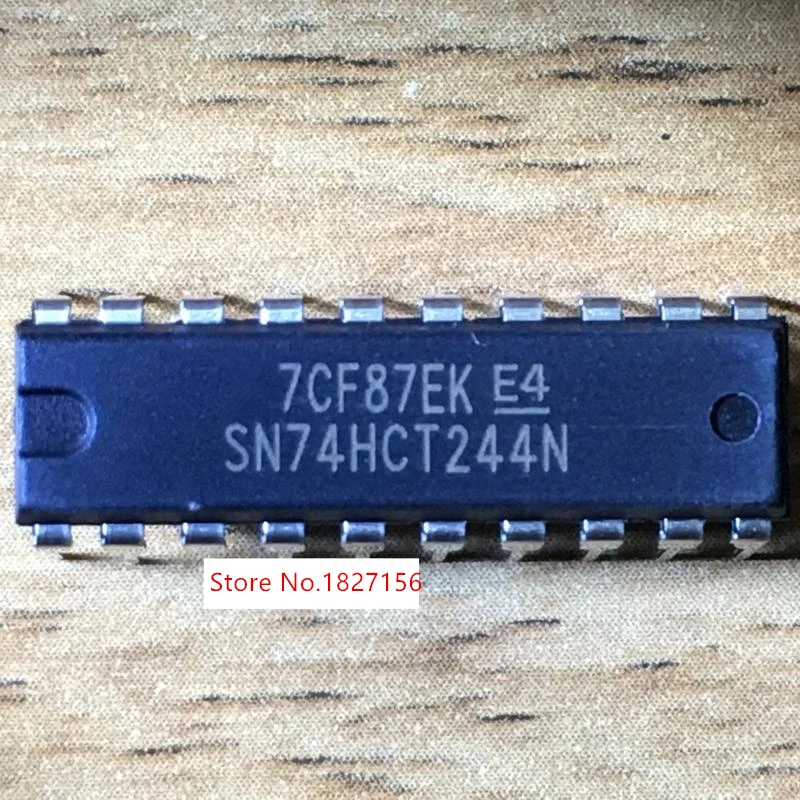 10 шт. SN74HCT244N 74HCT244 74HCT244N DIP 20 новые оригинальные аутентичные октальные буферы и