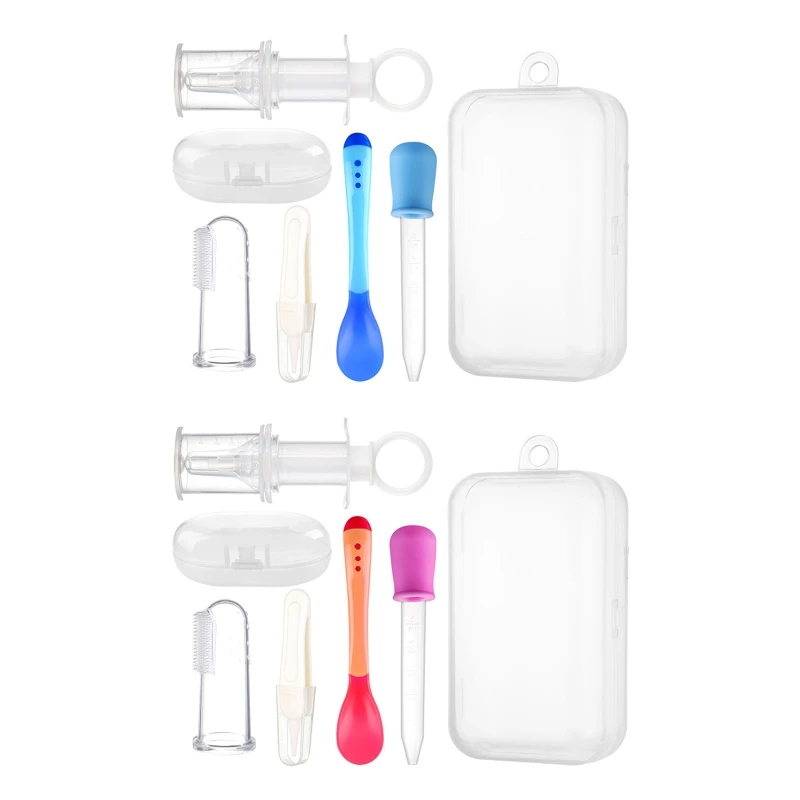 7 шт. Детские медленно ложка для кормления флакон капельница шприц Тип мельницы