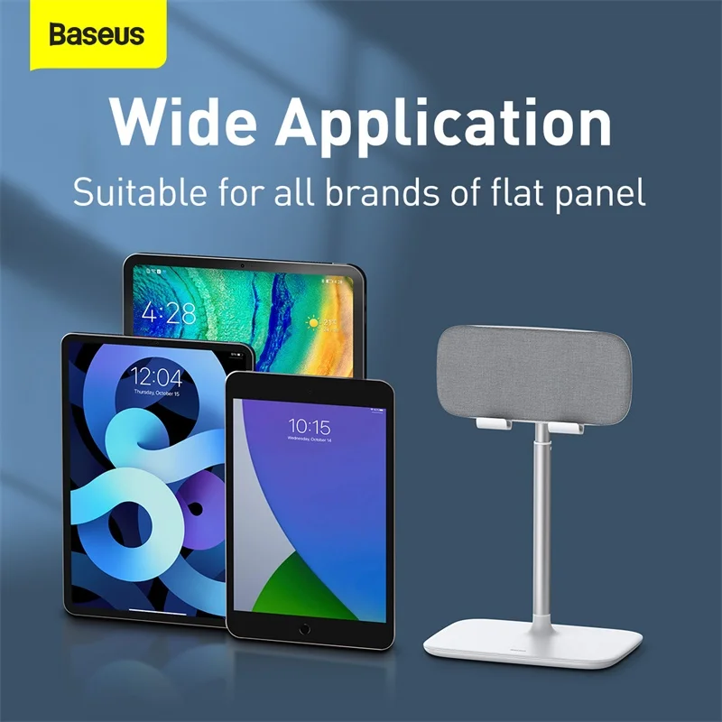 baseus adjustable mobile phone holder stand for desktop tablet stand for cell phone table holder mobile phone stand mount free global shipping