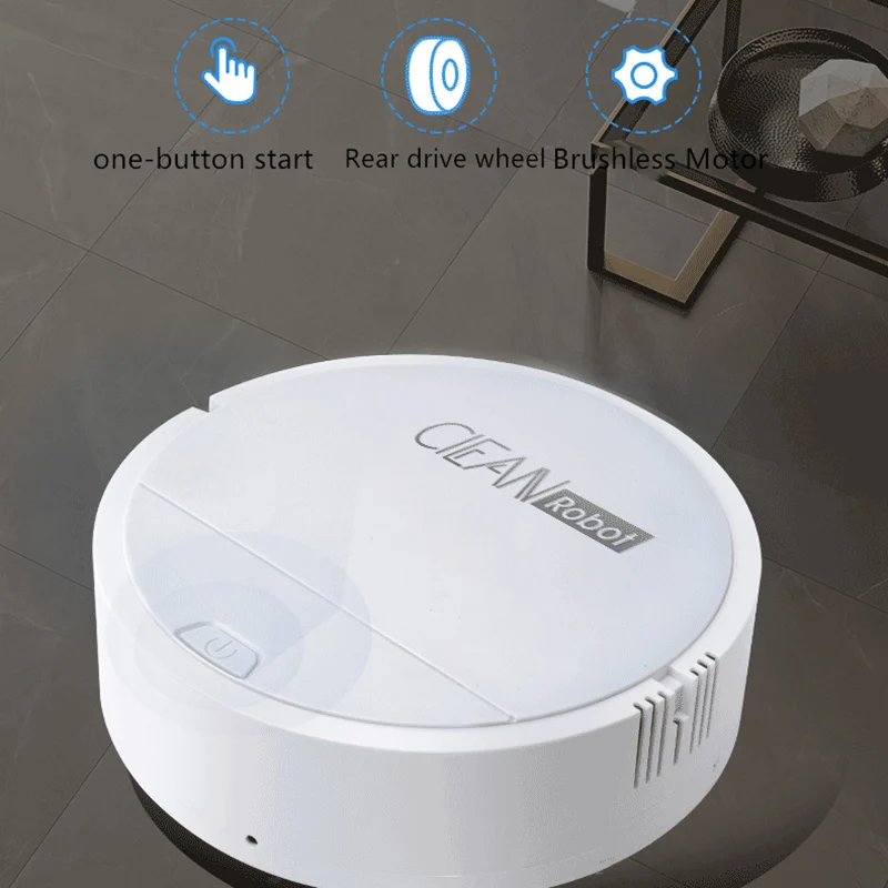 Интеллектуальный автоматический подметальный робот бытовой USB Перезаряжаемый