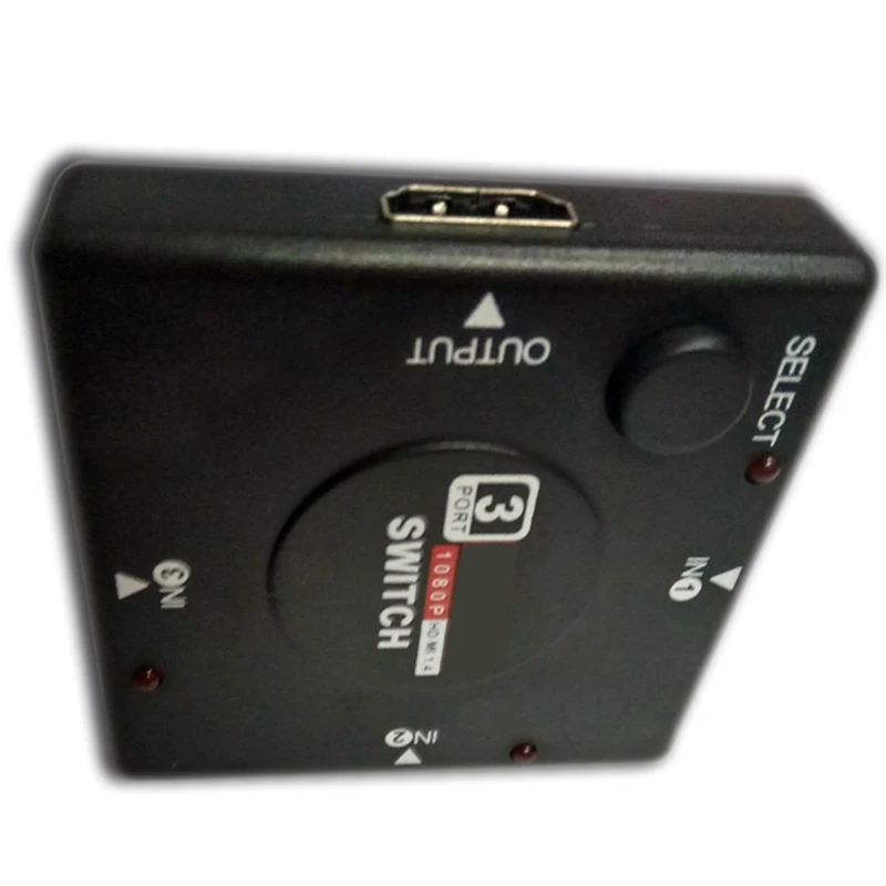 3 портовый сплиттер Nworld коммутатор 1x3 Mini HDMI совместимый порт входа 1 выход KVM
