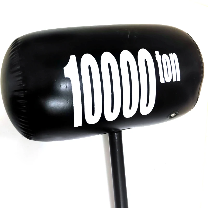 

Large Inflatable Toy Simulation Thousand-ton Hammer, Spike Hammer, Hard Handle Hammer, Movable Inflatable Hammer, Meteor Hammer