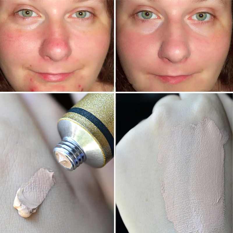 Full Skin Concealer Foundation Cream Face Professional Blemish Cover Dark Spot Tattoo Contour Makeup Liquid Concealer Cosmetic