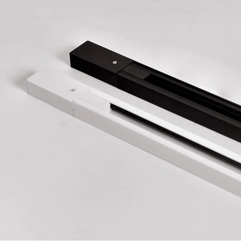 Светодиодный направляющий светодиодный 2x50 см рельсовый фонарь черный и белый