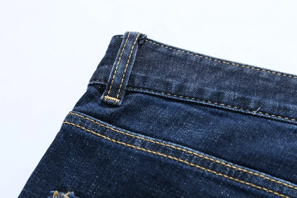 Стрейч D2 джинсы длина молодых нищих осенью и зимой|Мужские джинсы| |