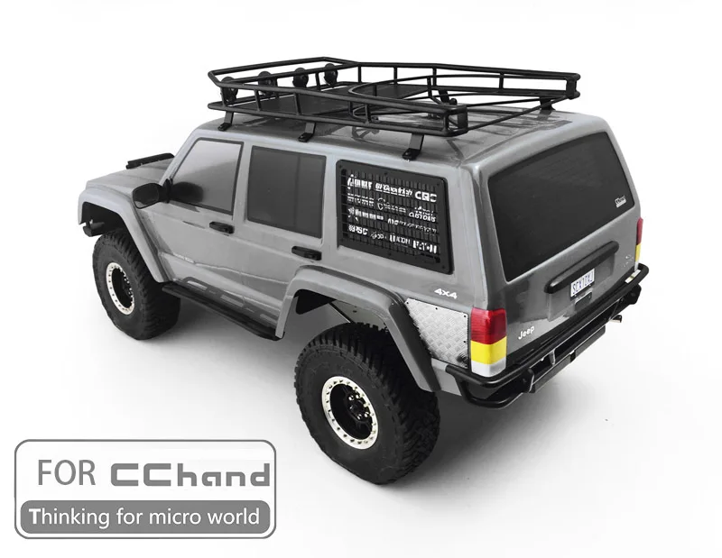Металлическая Задняя Алмазная Пластина для осевого SCX10 90046/90047 cherokee|Детали и