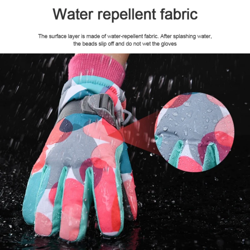 

Waterproof Winter Warm Touch Screen Bike Gloves Ski Snowboard Cycling Full Finger Gloves Motorcycle Riding Thickness Gloves