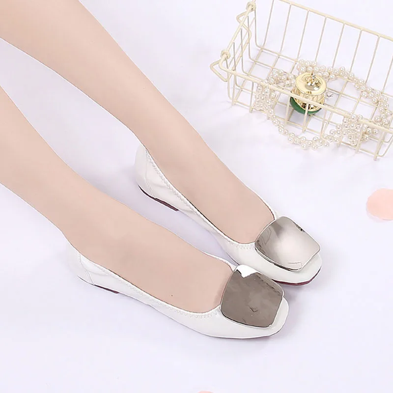 HOVINGE женские балетки на плоской подошве повседневные лоферы Высококачественная