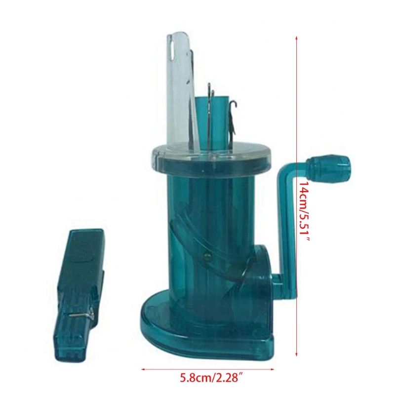 

Weaver Knitting Tool, Green Hand-Operated Knitting Mill Machine Sewing Tool for