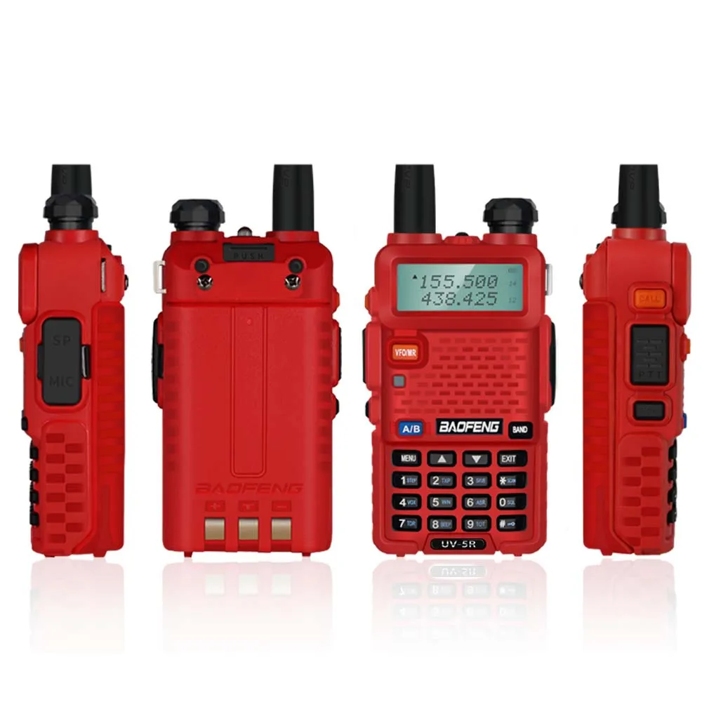 baofeng uv 5r walkie talkie two way radio uv 5r powerful amateur ham cb radio station uv5r dual band transceiver 10km intercom free global shipping