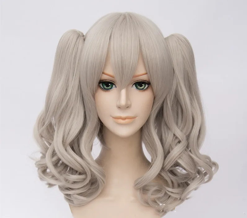 (Алиса-парик 126) Термостойкое волокно шиньон синтетический парик аниме Kantai