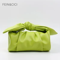 women designer knot shoulder bag bow tote handbag cloud underarm design pleated purse pouch shoulder bag 2022 new