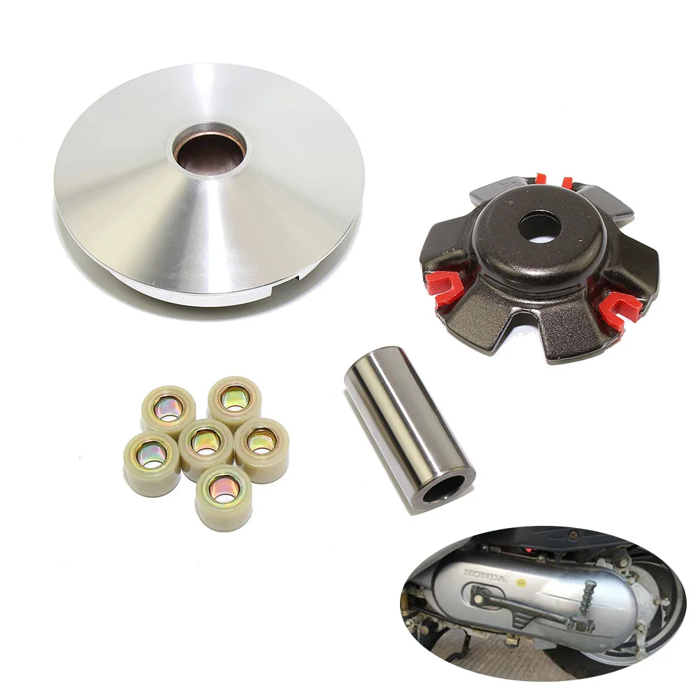 

Mortorcycle Scooter Moped ATV Variator Kit Front Clutch Drive Pulley For GY6 125cc 150cc Scooter 152QMI 157QMJ Mortorcycle Parts