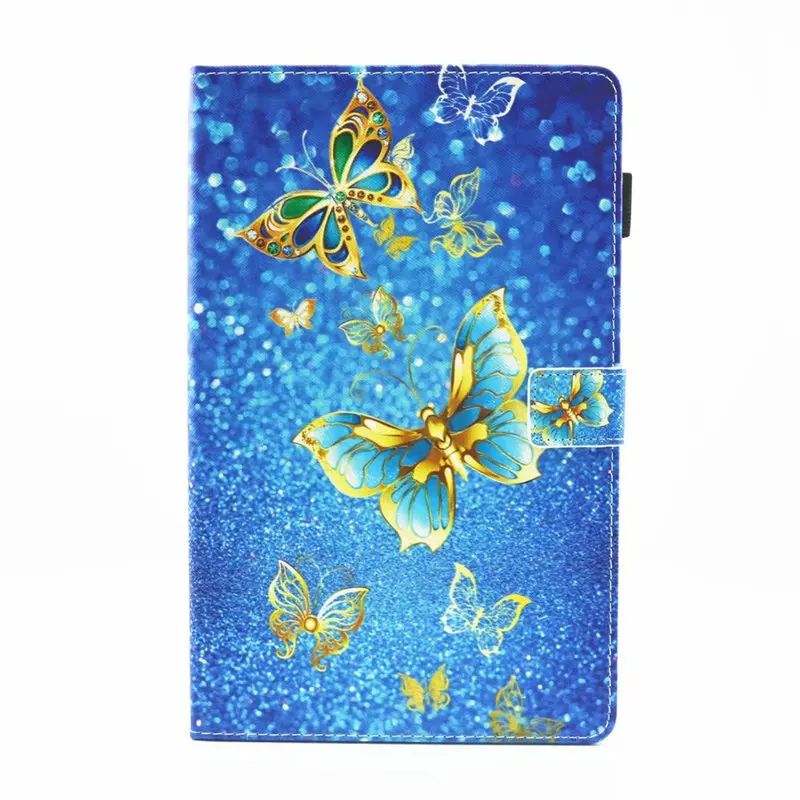 Из искусственной кожи чехол для Samsung Galaxy Tab A A2 10,5 T590 T595 T597 SM-T595 ударопрочный чехол для смартфона с держателем для карт SM-T590 магнит Coque