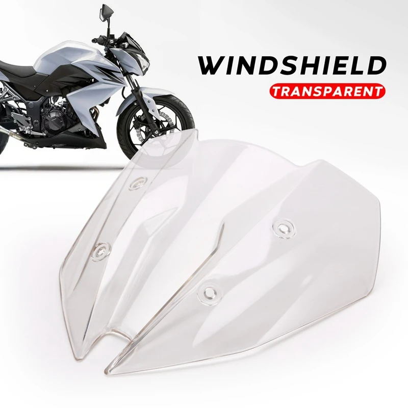 Ветрозащитная пленка для ветрового стекла мотоцикла Kawasaki Z250 Z300 13 17|Полные