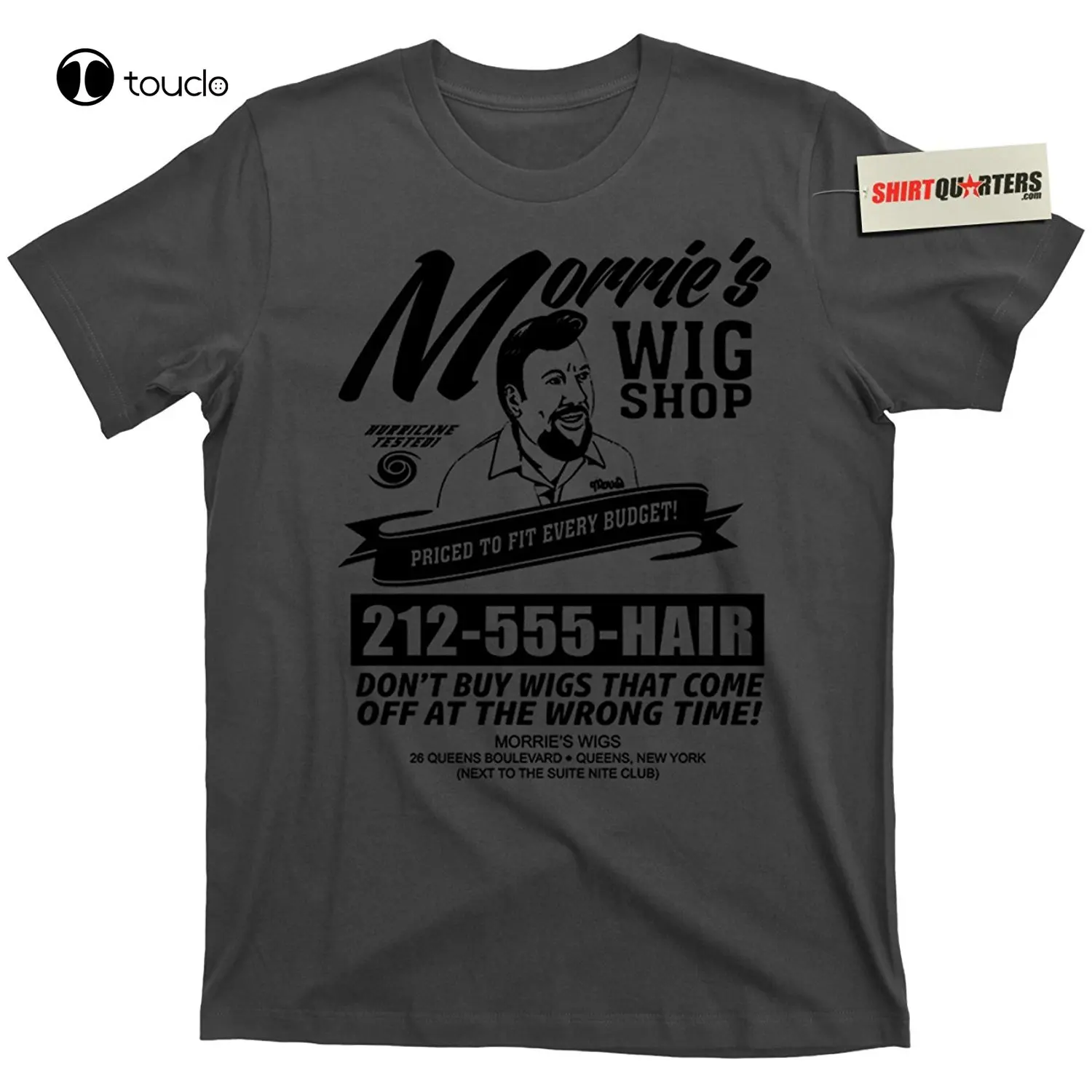 New Summer High Quality Tee Shirt Morrie'S Morries Wigs Wig Shop Goodfellas Movie Mobster Mafia T Shirt Cool T-Shirt Unisex