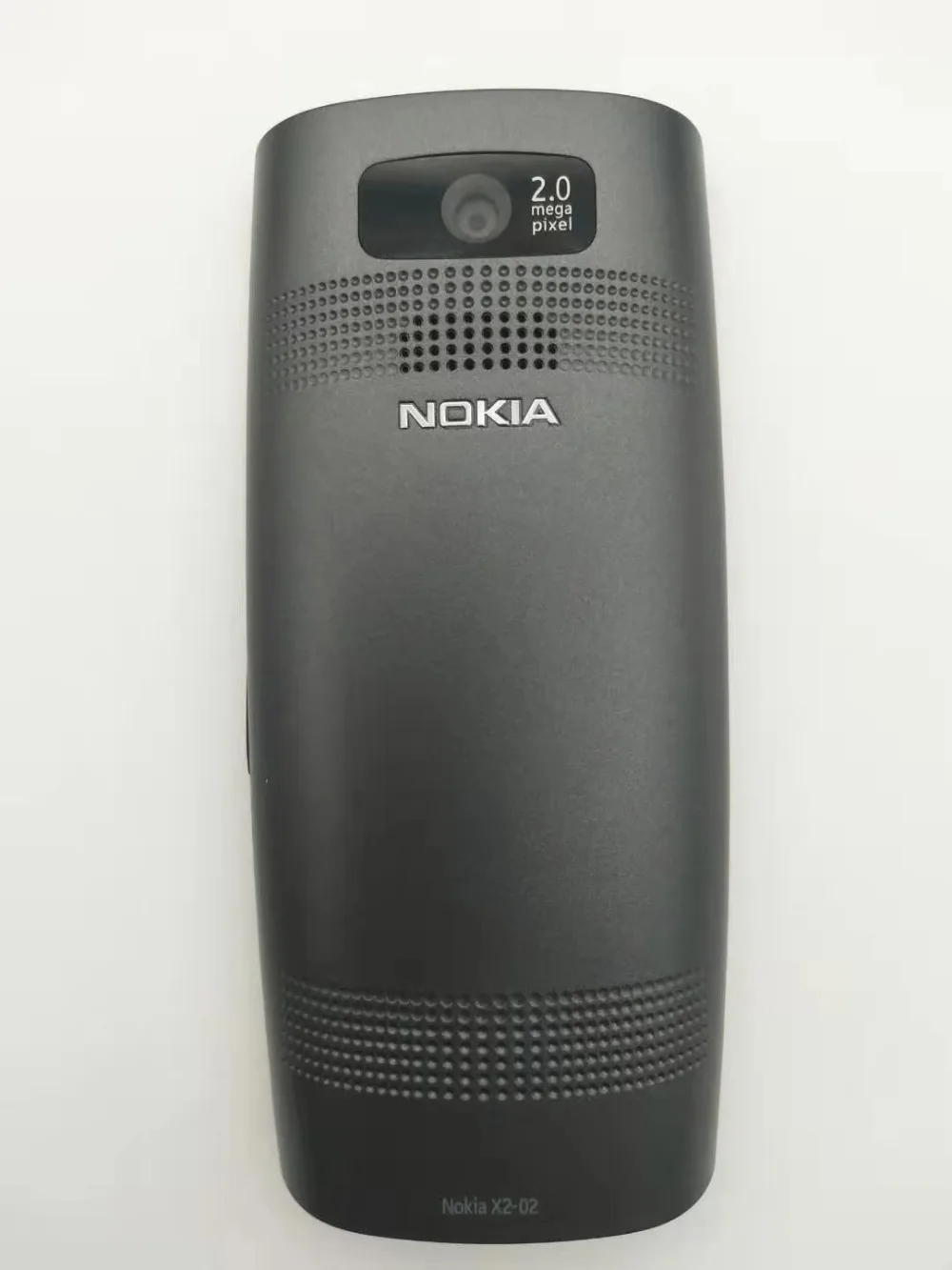 Разблокированный Nokia X2-02, одноядерный Symbian OS, Bluetooth, fm-радио, две sim-карты, 1020 мАч, черный и красный цвета, отремонтированный